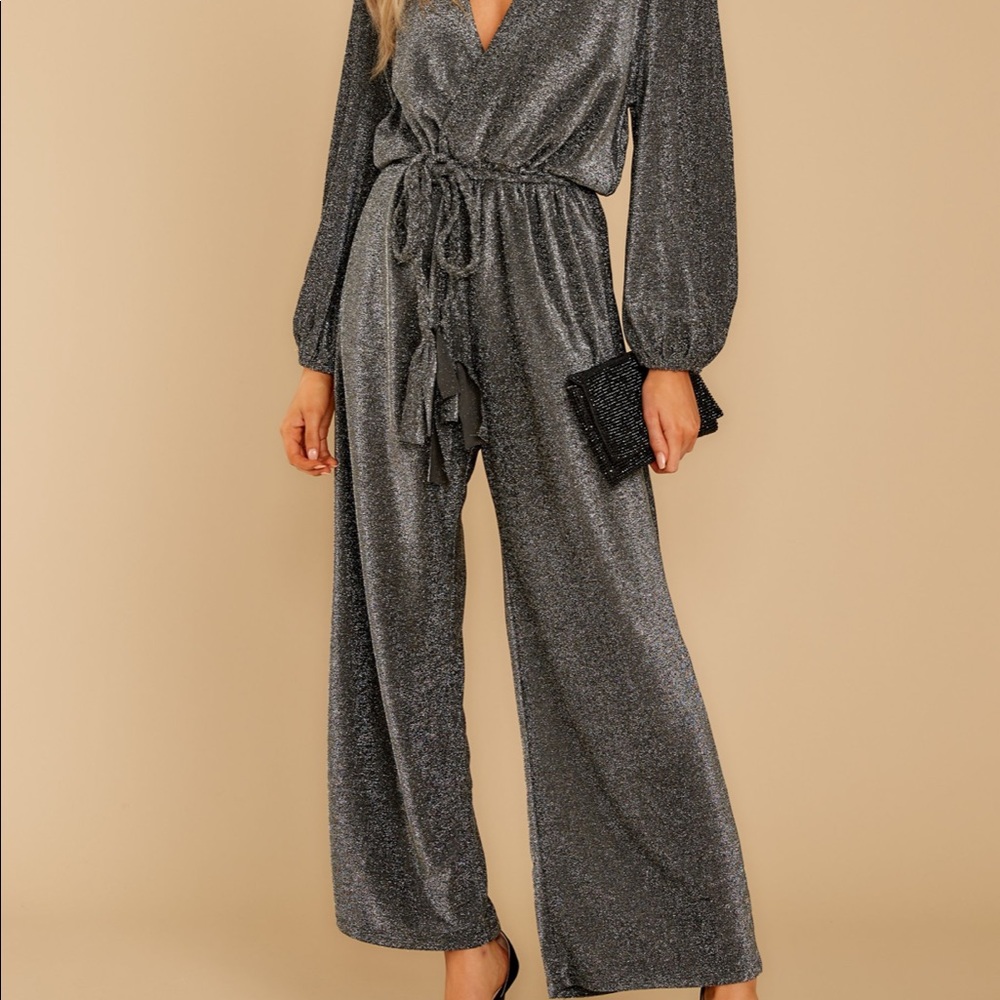 Red Dress Boutique One Last Night Jumpsuit